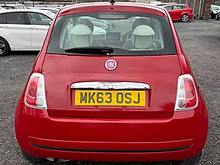 Used 2013 Fiat 500 Lounge Red - Interior and Exterior details 5