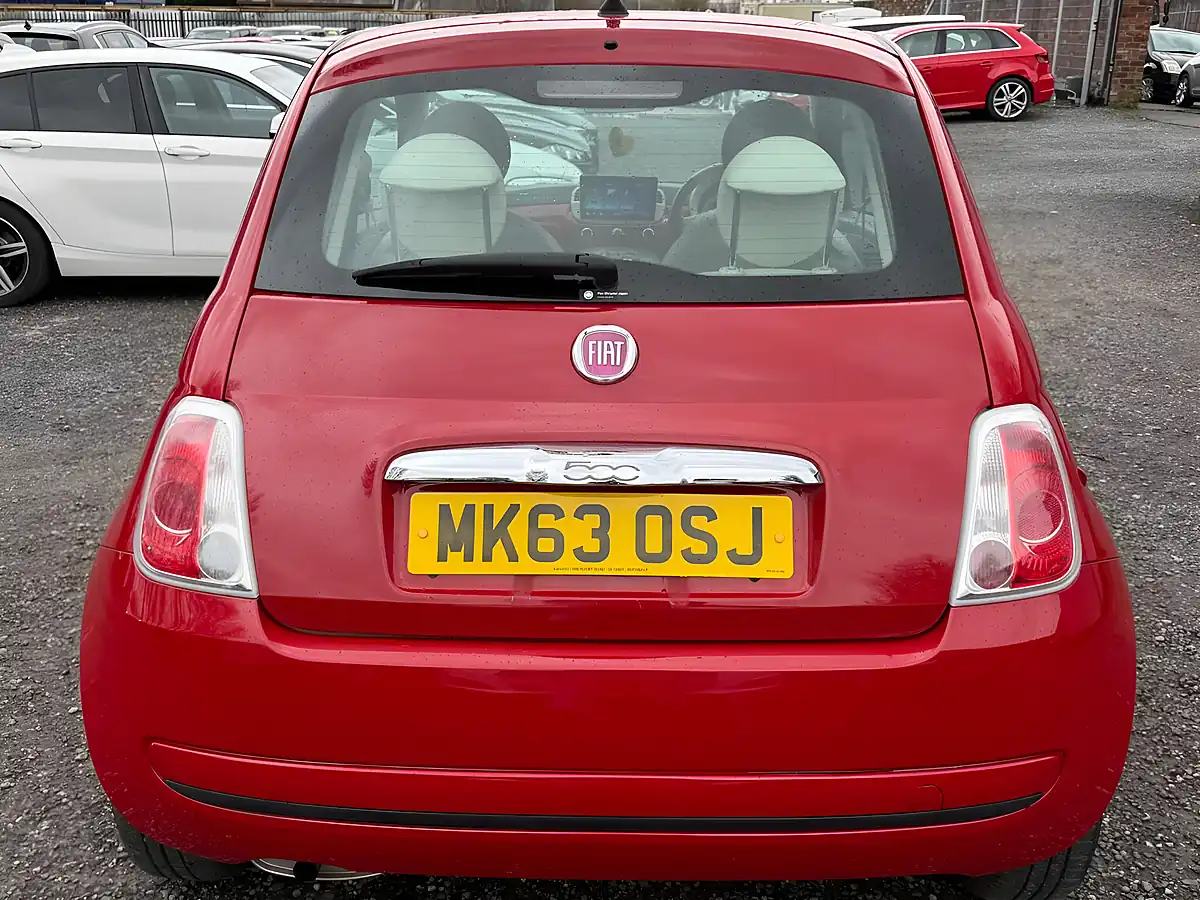 Used 2013 Fiat 500 Lounge Red - Interior and Exterior details 5