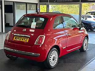 Used 2013 Fiat 500 Lounge Red - Interior and Exterior details 5