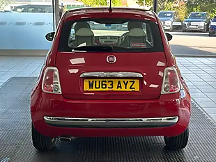 Used 2013 Fiat 500 Lounge Red - Interior and Exterior details 6