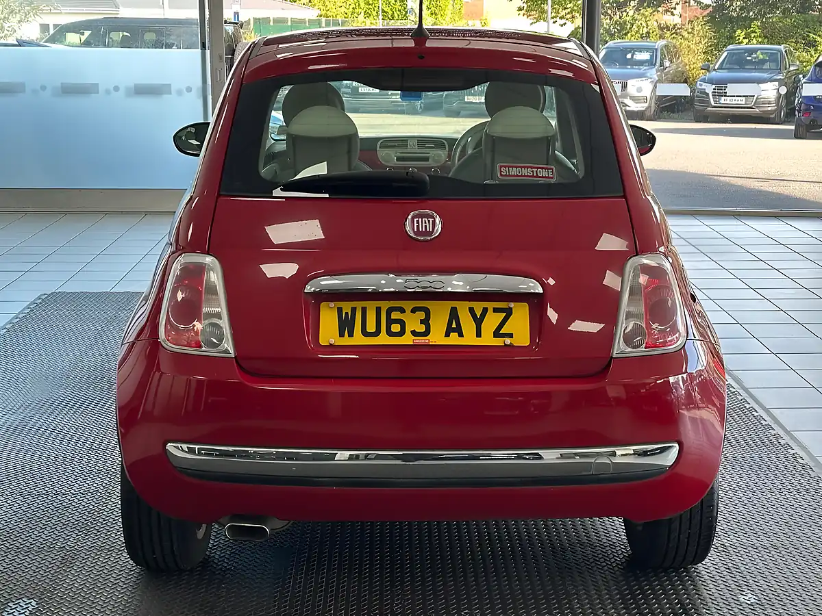 Used 2013 Fiat 500 Lounge Red - Interior and Exterior details 6