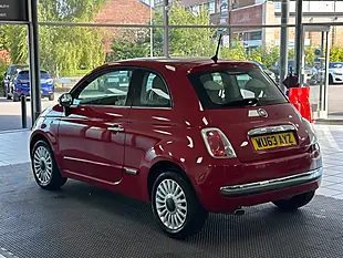Used 2013 Fiat 500 Lounge Red - Interior and Exterior details 7