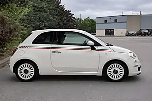 Used 2013 Fiat 500 Lounge White - Interior and Exterior details 5