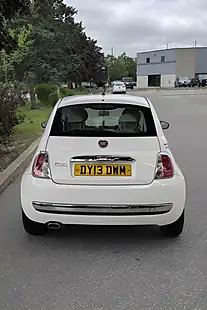 Used 2013 Fiat 500 Lounge White - Interior and Exterior details 7