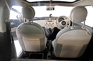 Used 2013 Fiat 500 Lounge White - Interior and Exterior details 9