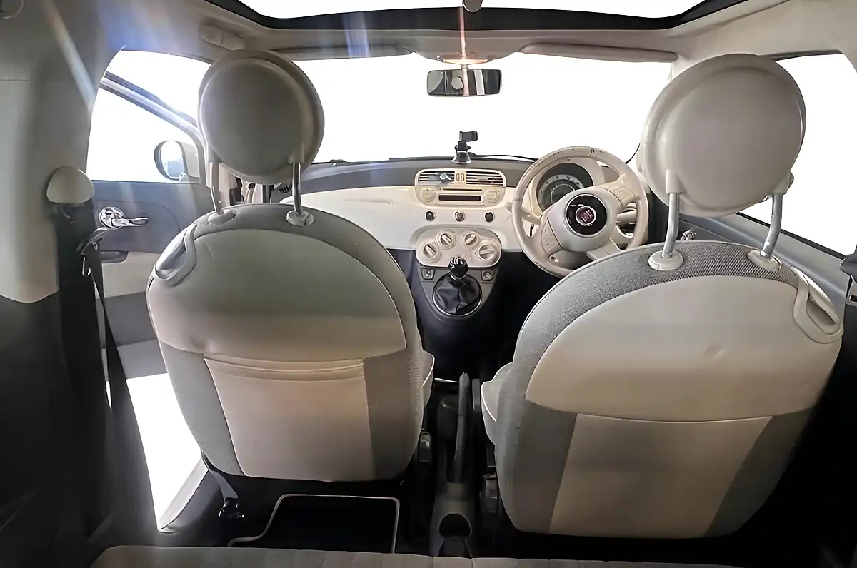 Used 2013 Fiat 500 Lounge White - Interior and Exterior details 9