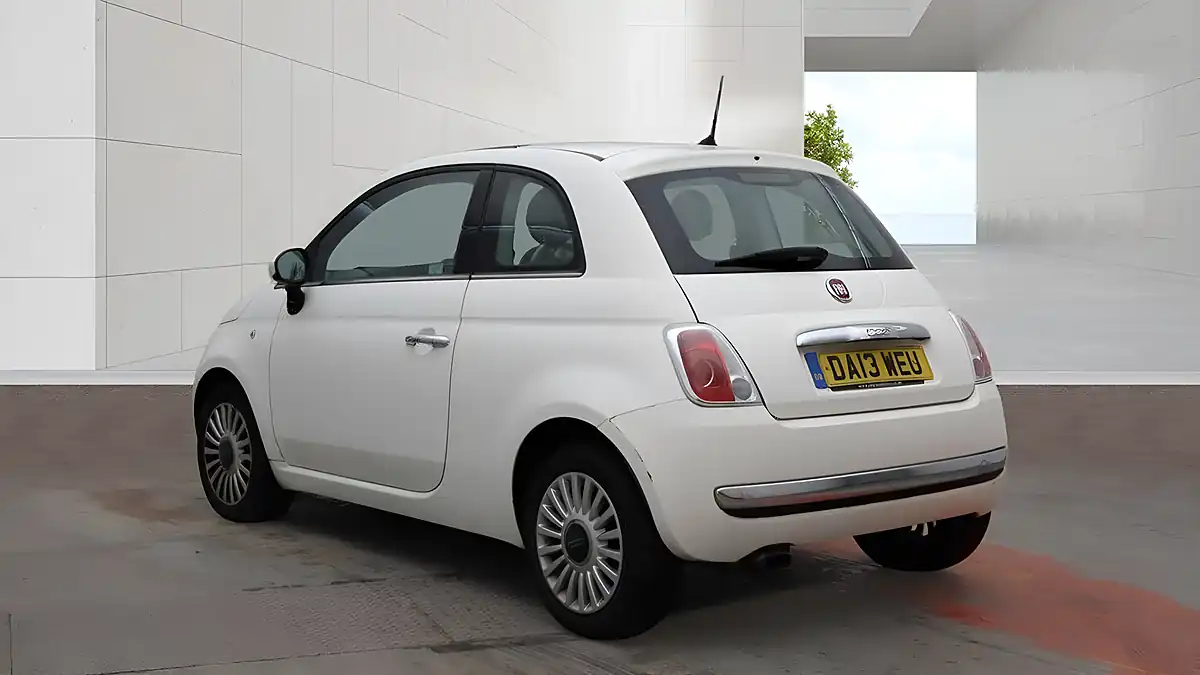 Used 2013 Fiat 500 Lounge White - Interior and Exterior details 5