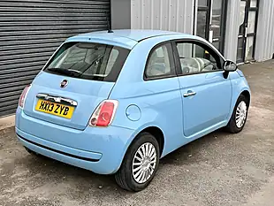 Used 2013 Fiat 500 Pop Blue - Interior and Exterior details 14