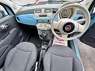 Used 2013 Fiat 500 Pop Blue - Interior and Exterior details 15