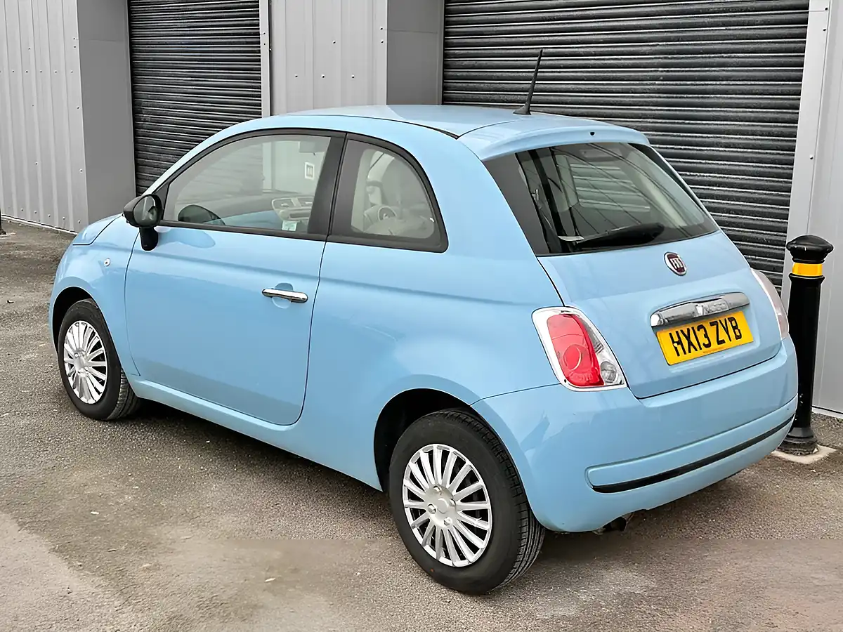 Used 2013 Fiat 500 Pop Blue - Interior and Exterior details 5