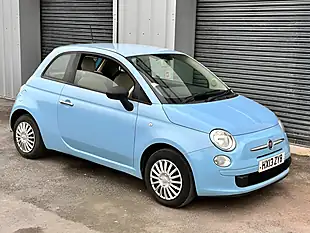Used 2013 Fiat 500 Pop Blue - Interior and Exterior details 8