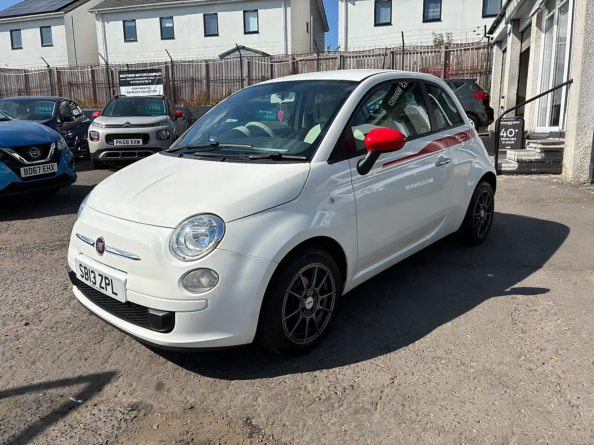Used 2013 Fiat 500 Pop White - Interior and Exterior details 2