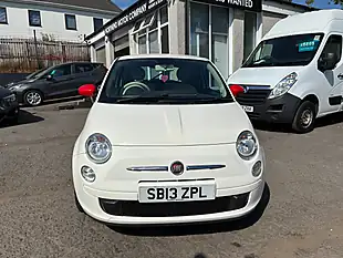 Used 2013 Fiat 500 Pop White - Interior and Exterior details 3