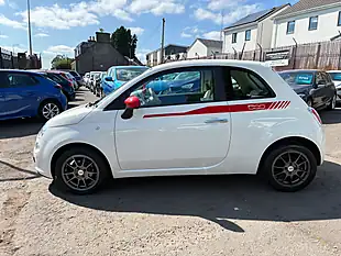 Used 2013 Fiat 500 Pop White - Interior and Exterior details 4