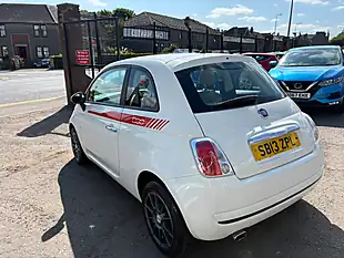 Used 2013 Fiat 500 Pop White - Interior and Exterior details 5
