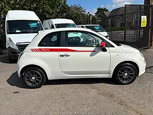 Used 2013 Fiat 500 Pop White - Interior and Exterior details 7