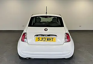 Used 2013 Fiat 500 Pop White - Interior and Exterior details 4