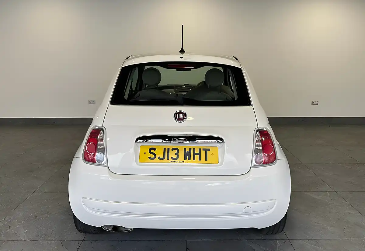 Used 2013 Fiat 500 Pop White - Interior and Exterior details 4