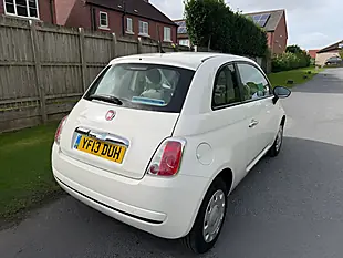 Used 2013 Fiat 500 Pop White - Interior and Exterior details 5