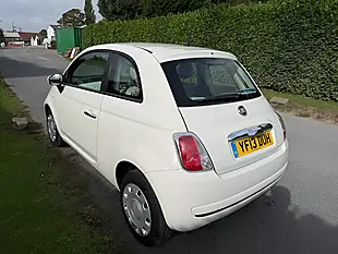 Used 2013 Fiat 500 Pop White - Interior and Exterior details 7