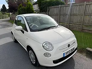 Used 2013 Fiat 500 Pop White - Interior and Exterior details 8