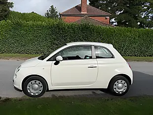 Used 2013 Fiat 500 Pop White - Interior and Exterior details 9