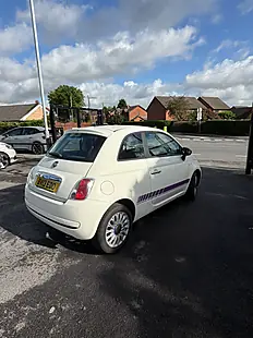Used 2013 Fiat 500 Pop White - Interior and Exterior details 4