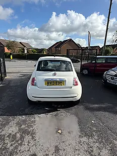 Used 2013 Fiat 500 Pop White - Interior and Exterior details 6