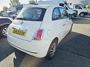 Used 2013 Fiat 500 Pop White - Interior and Exterior details 3