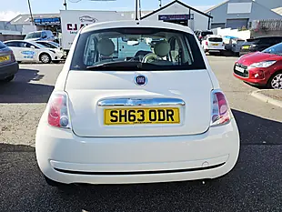 Used 2013 Fiat 500 Pop White - Interior and Exterior details 4