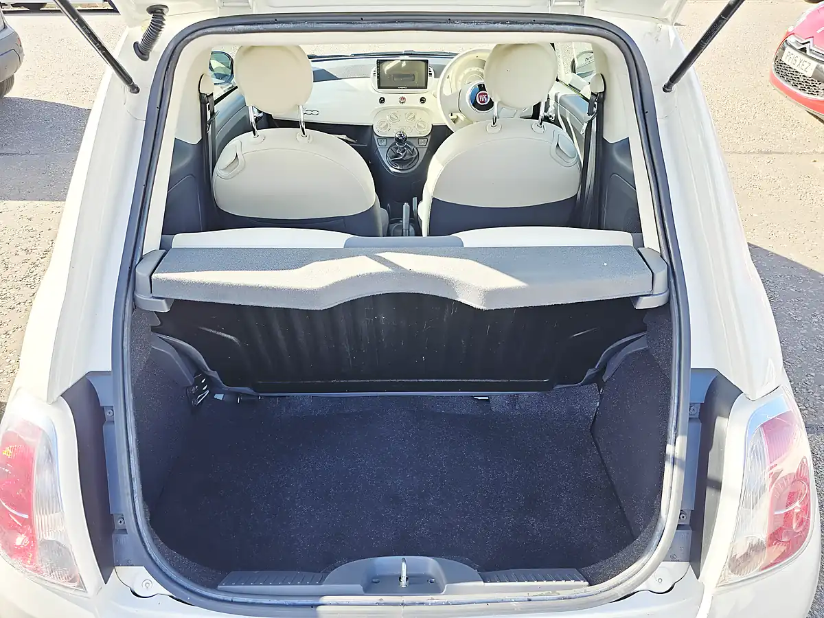 Used 2013 Fiat 500 Pop White - Interior and Exterior details 8