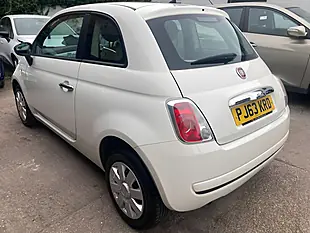 Used 2013 Fiat 500 Pop White - Interior and Exterior details 4