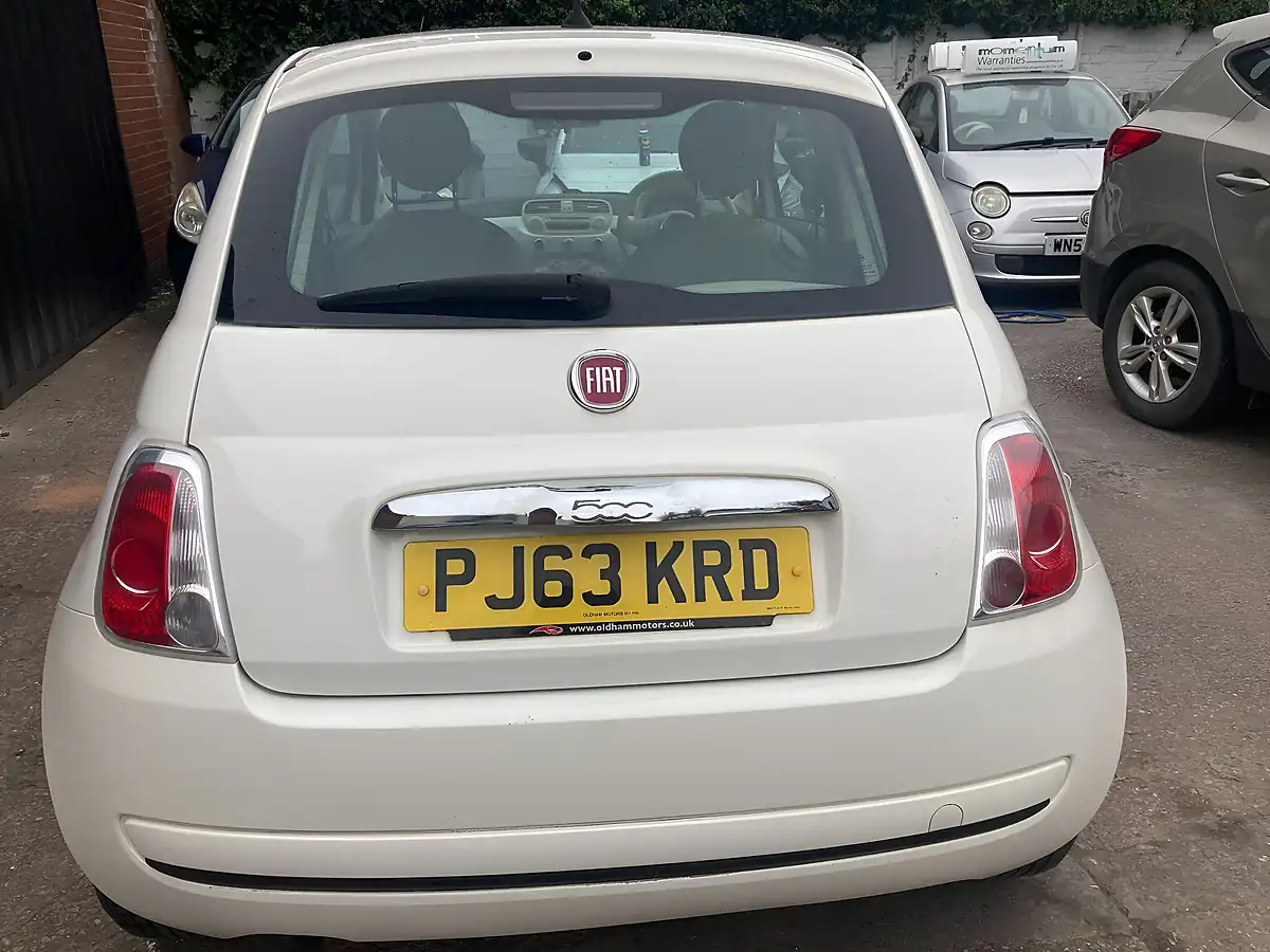 Used 2013 Fiat 500 Pop White - Interior and Exterior details 5