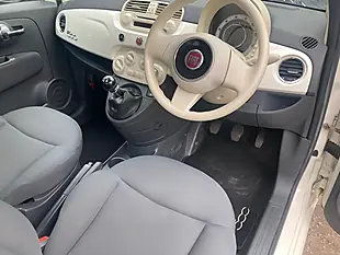 Used 2013 Fiat 500 Pop White - Interior and Exterior details 8