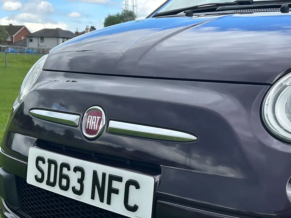 Used 2013 Fiat 500 Popular Purple - Interior and Exterior details 10