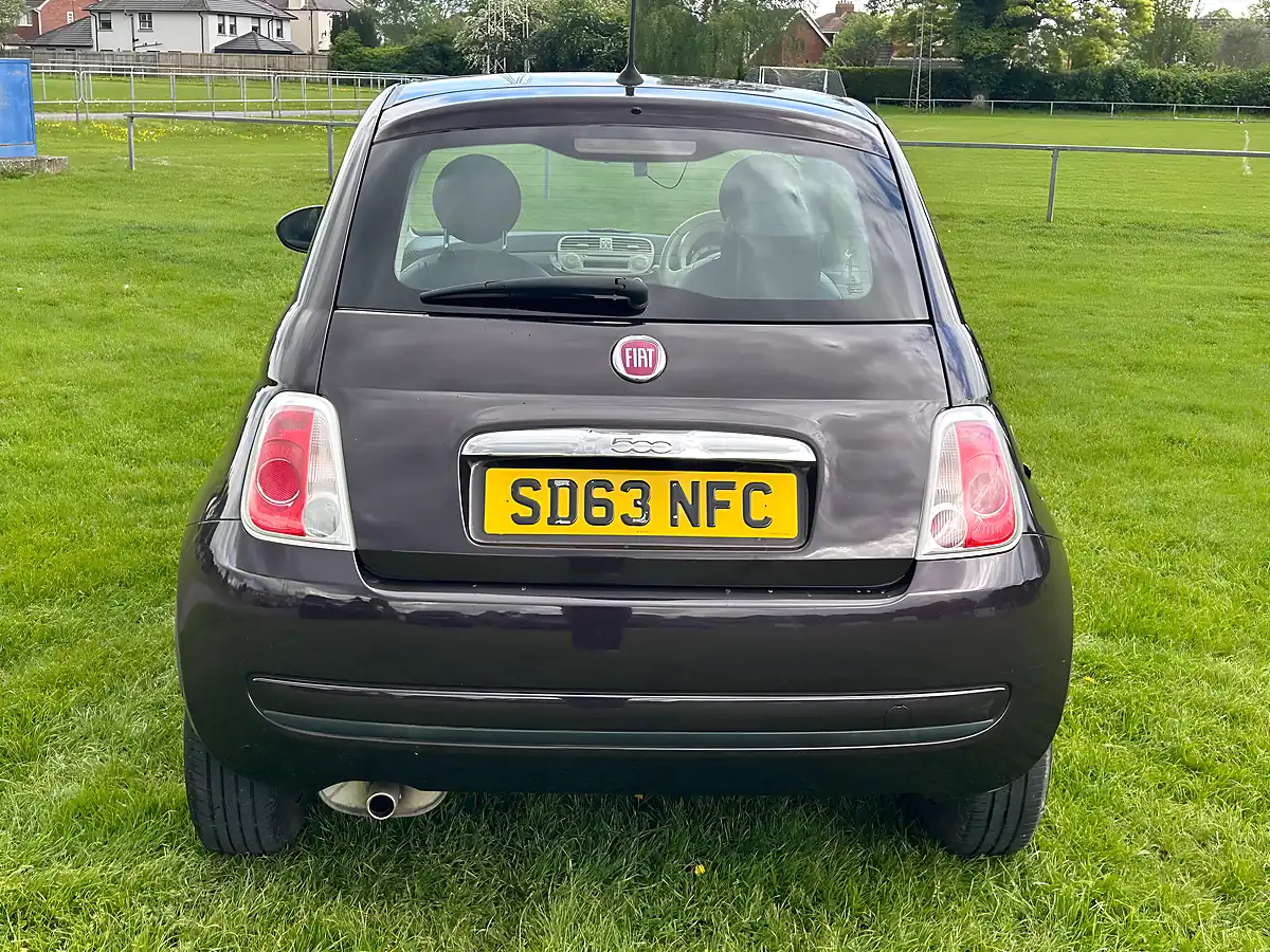 Used 2013 Fiat 500 Popular Purple - Interior and Exterior details 6