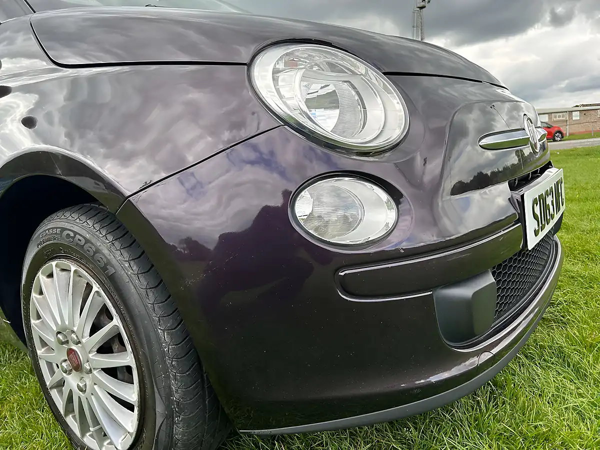 Used 2013 Fiat 500 Popular Purple - Interior and Exterior details 9