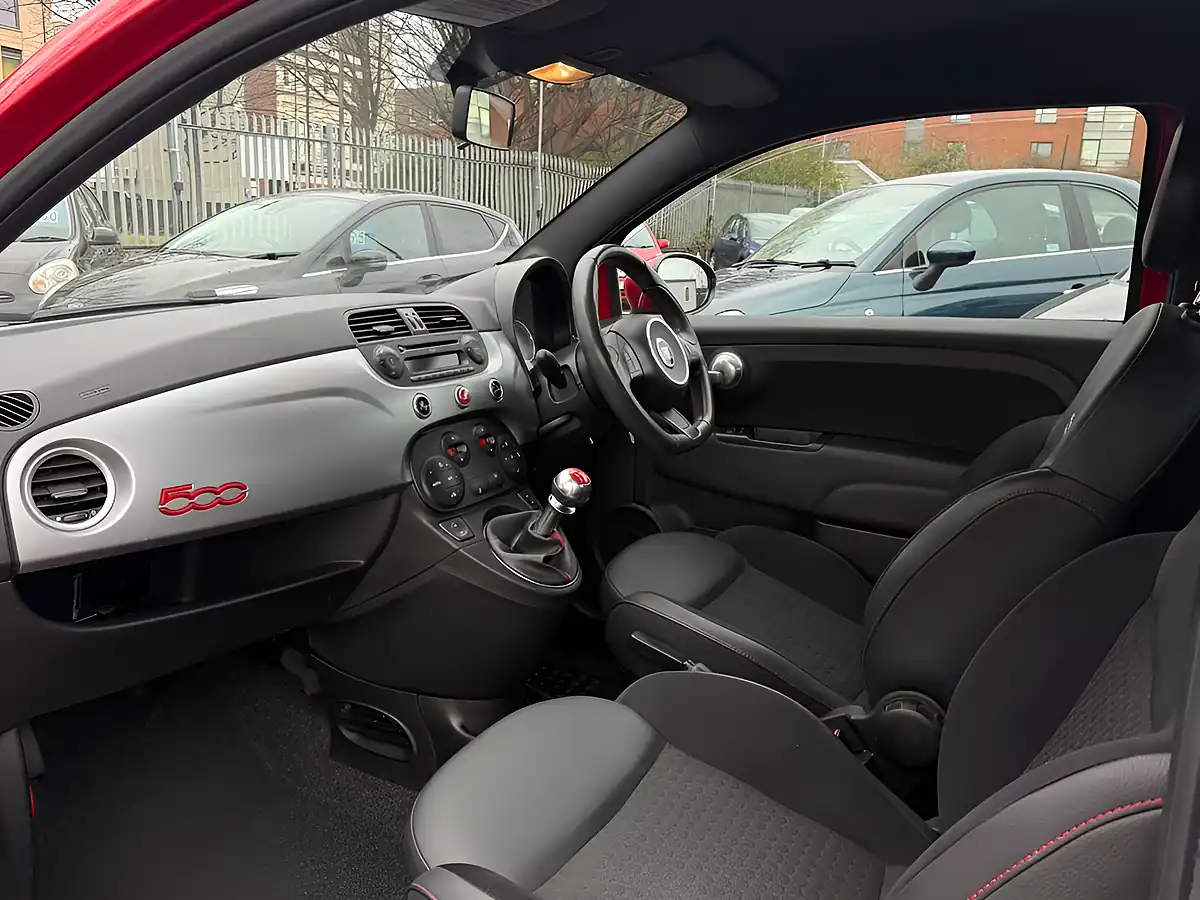 Used 2013 Fiat 500 S Red - Interior and Exterior details 11