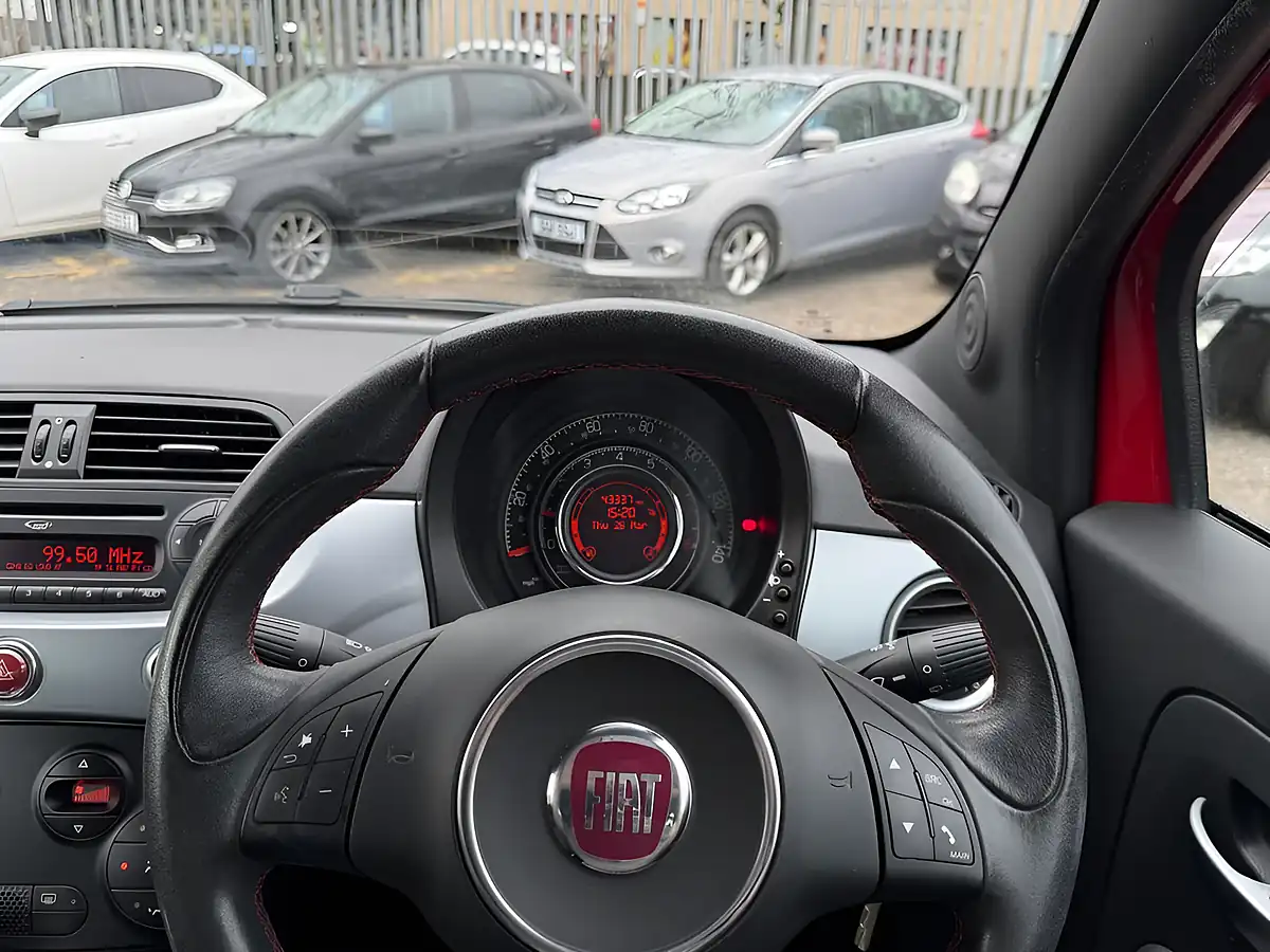 Used 2013 Fiat 500 S Red - Interior and Exterior details 15