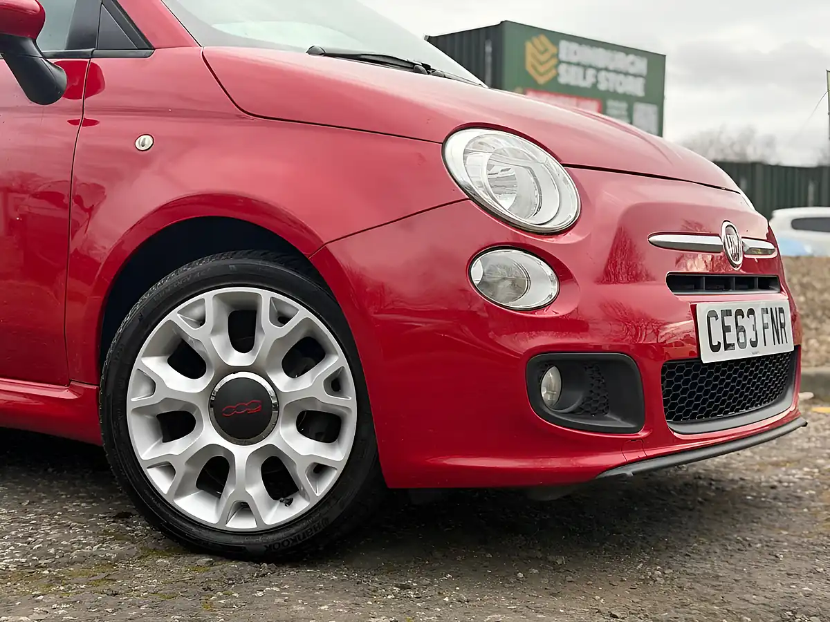 Used 2013 Fiat 500 S Red - Interior and Exterior details 4