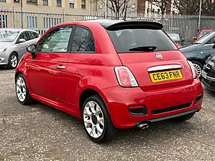 Used 2013 Fiat 500 S Red - Interior and Exterior details 6