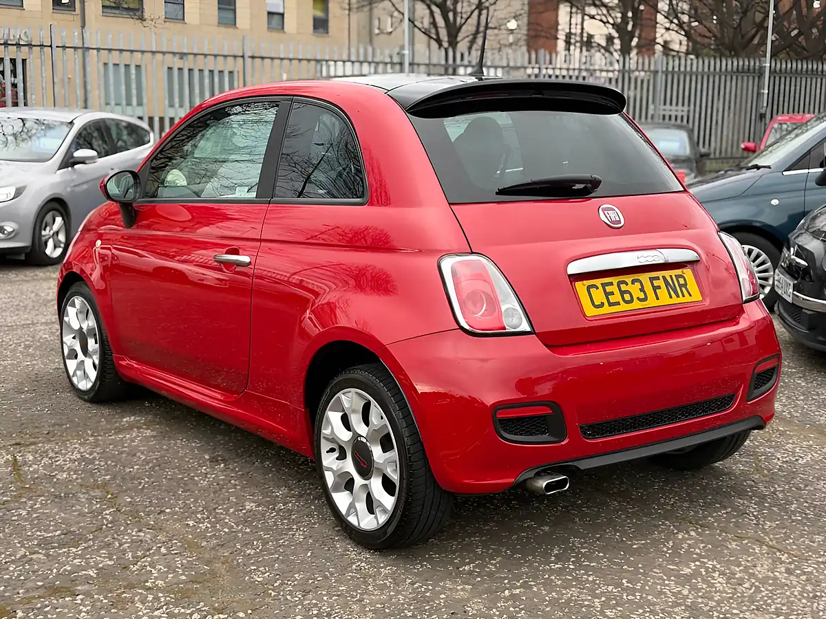 Used 2013 Fiat 500 S Red - Interior and Exterior details 6