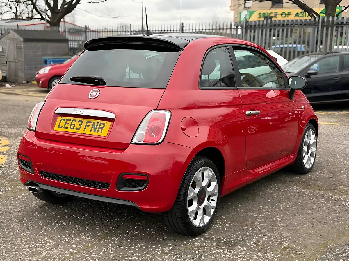 Used 2013 Fiat 500 S Red - Interior and Exterior details 7