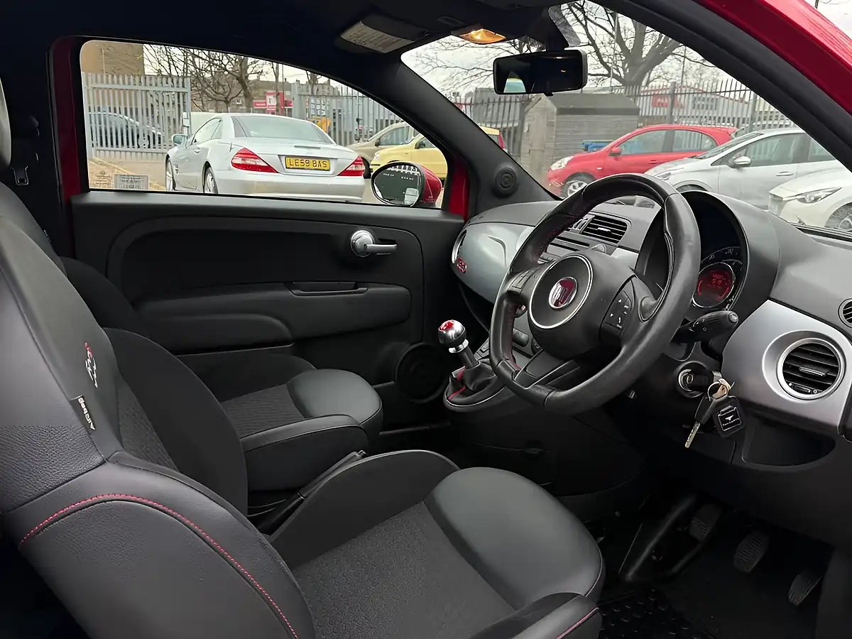 Used 2013 Fiat 500 S Red - Interior and Exterior details 8