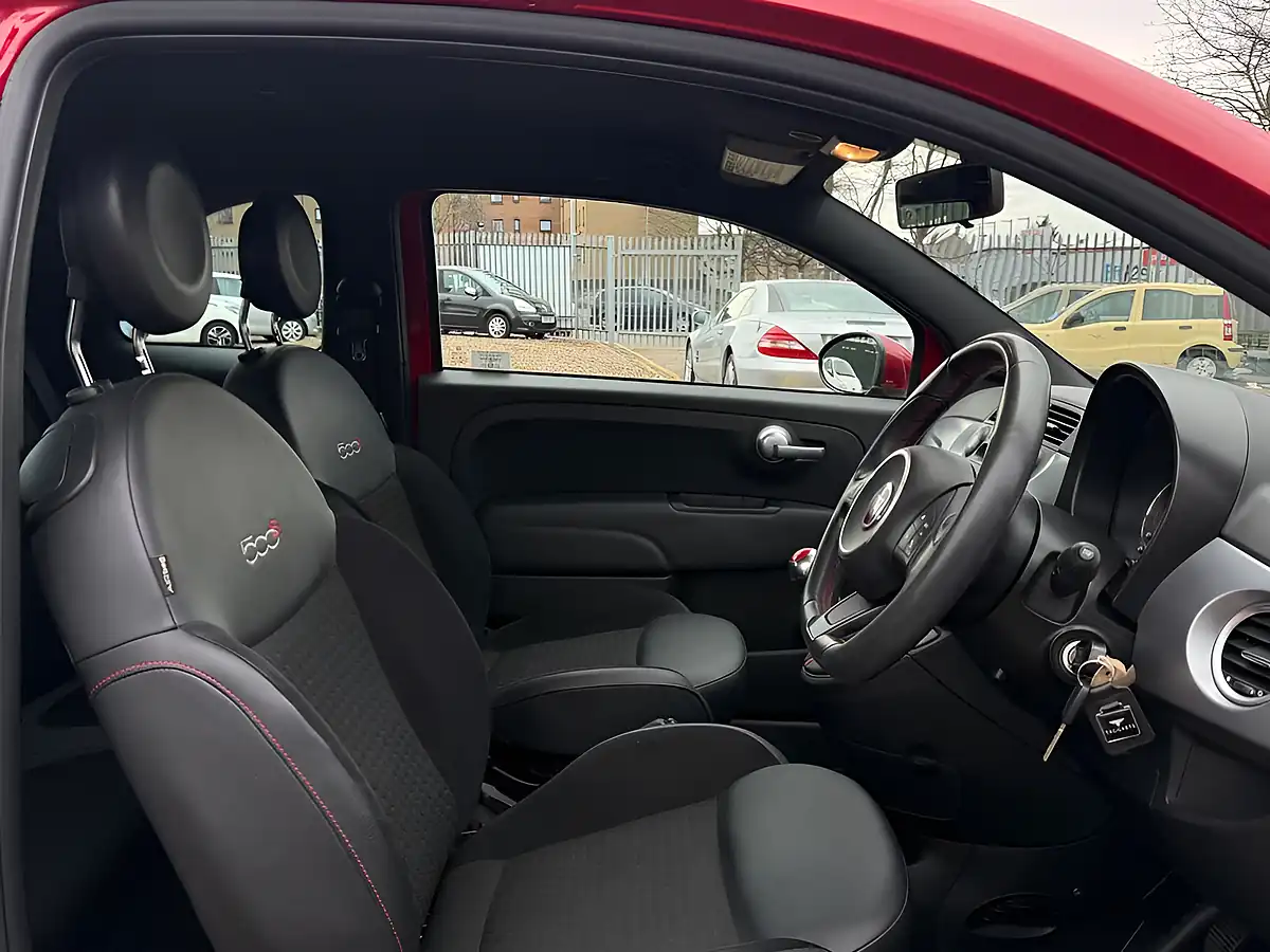 Used 2013 Fiat 500 S Red - Interior and Exterior details 9