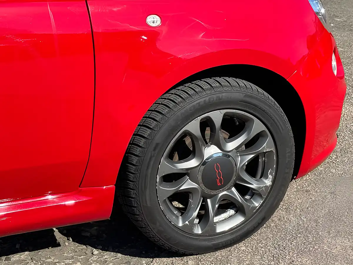 Used 2013 Fiat 500 S Red - Interior and Exterior details 12