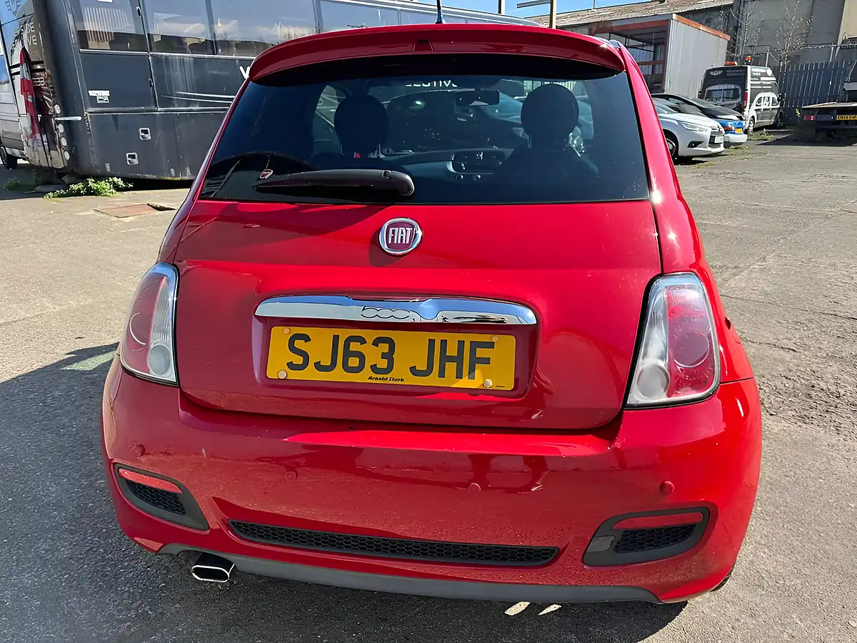 Used 2013 Fiat 500 S Red - Interior and Exterior details 15