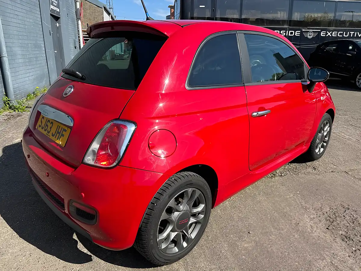 Used 2013 Fiat 500 S Red - Interior and Exterior details 16