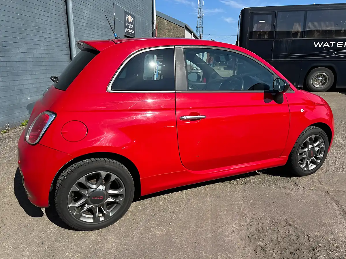 Used 2013 Fiat 500 S Red - Interior and Exterior details 17