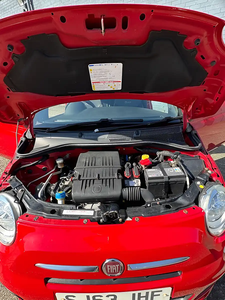 Used 2013 Fiat 500 S Red - Interior and Exterior details 8